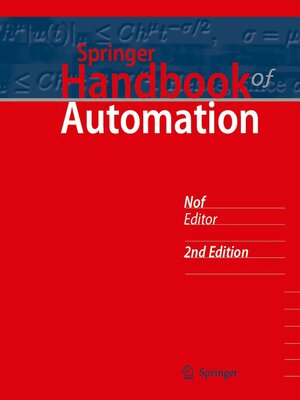 cover image of Springer Handbook of Automation